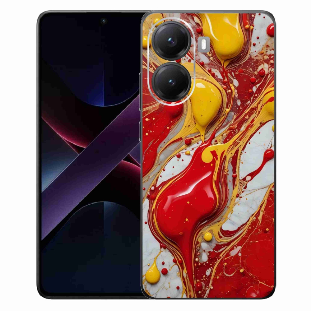 Gelový kryt mmCase na Xiaomi Poco X7 Pro 5G - abstraktní motiv 42