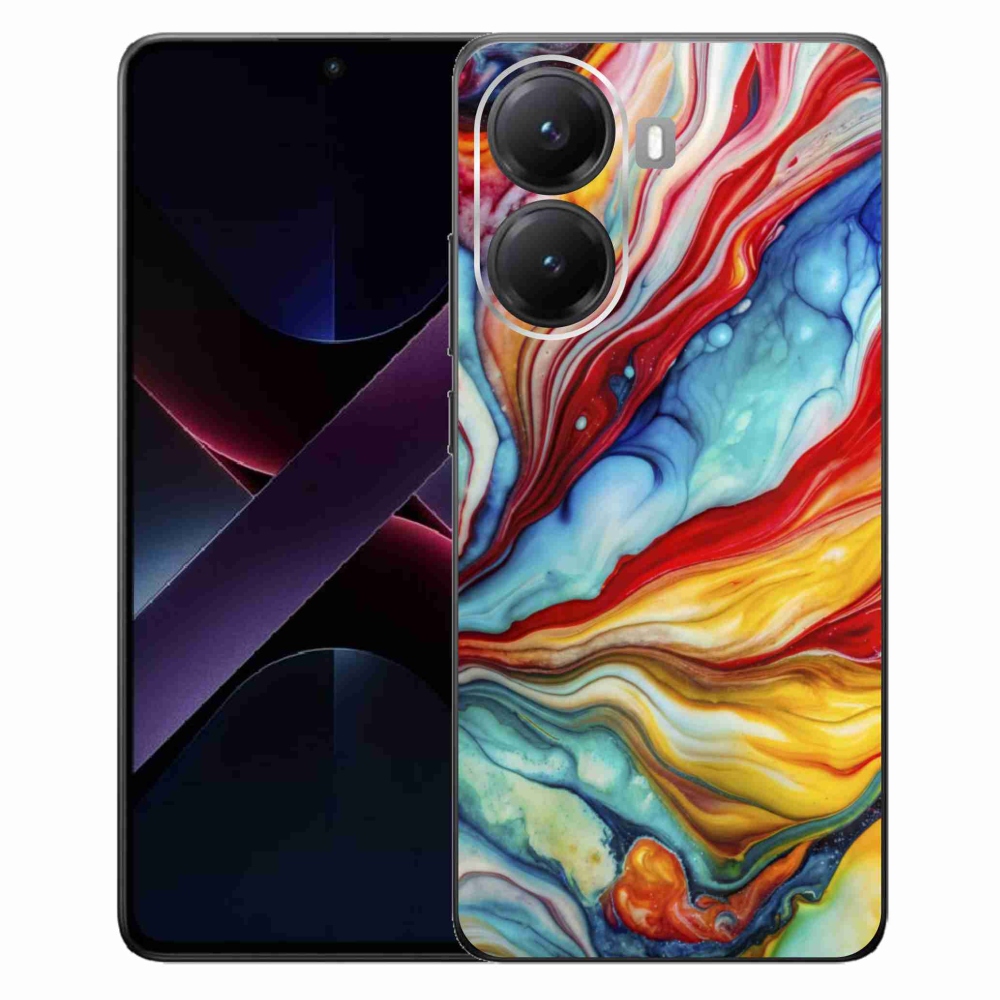 Gelový kryt mmCase na Xiaomi Poco X7 Pro 5G - abstraktní motiv 58