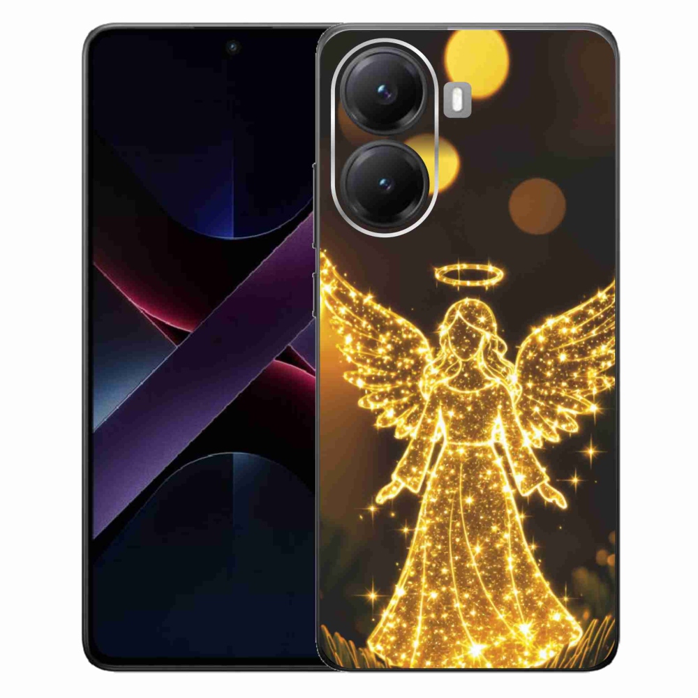 Gelový kryt mmCase na Xiaomi Poco X7 Pro 5G - anděl