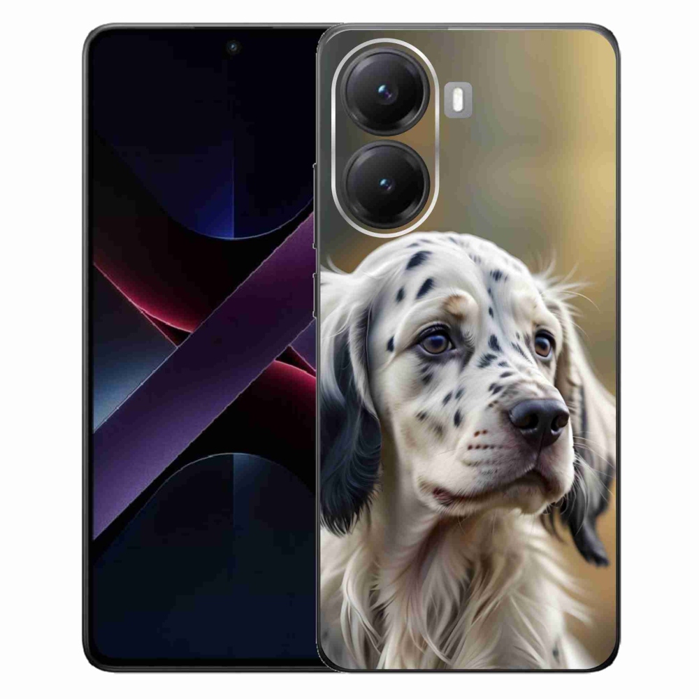 Gelový kryt mmCase na Xiaomi Poco X7 Pro 5G - anglický setr