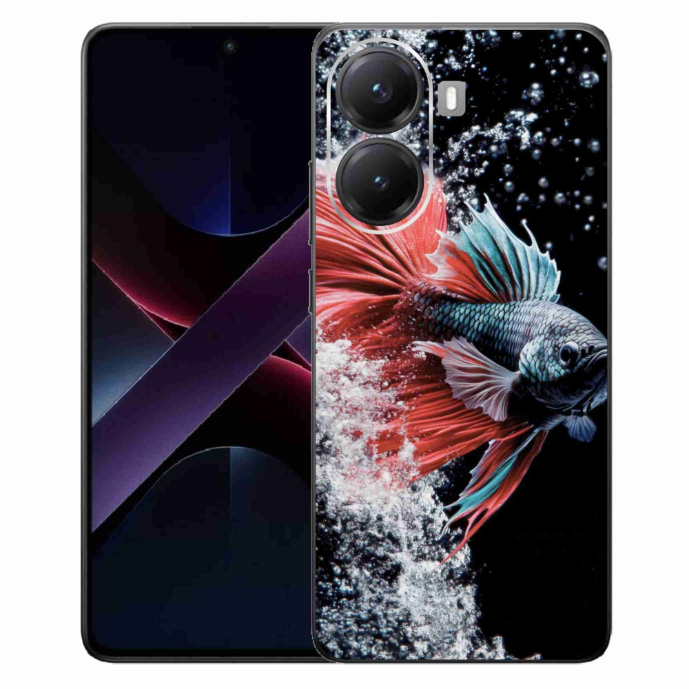 Gelový kryt mmCase na Xiaomi Poco X7 Pro 5G - bojovnice pestrá