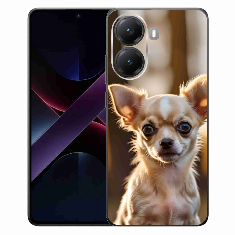 Gelový kryt mmCase na Xiaomi Poco X7 Pro 5G - čivava 6