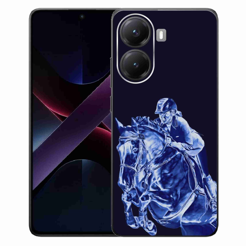 Gelový kryt mmCase na Xiaomi Poco X7 Pro 5G - dostihový kůň