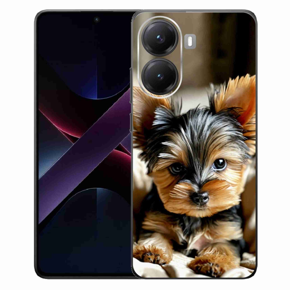 Gelový kryt mmCase na Xiaomi Poco X7 Pro 5G - jorkšír 11