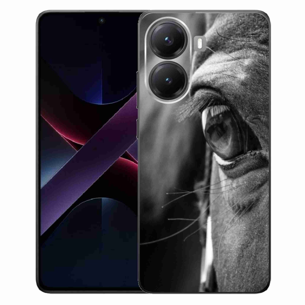 Gelový kryt mmCase na Xiaomi Poco X7 Pro 5G - koňský pohled