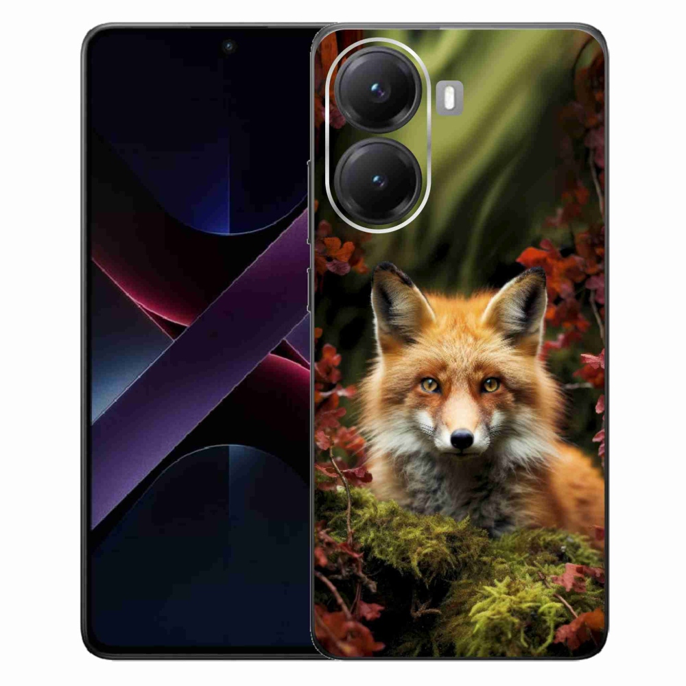 Gelový kryt mmCase na Xiaomi Poco X7 Pro 5G - liška v lese