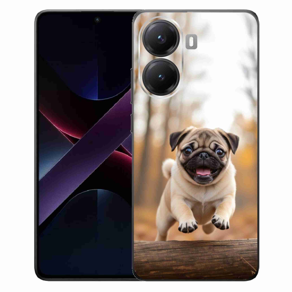 Gelový kryt mmCase na Xiaomi Poco X7 Pro 5G - mops 2