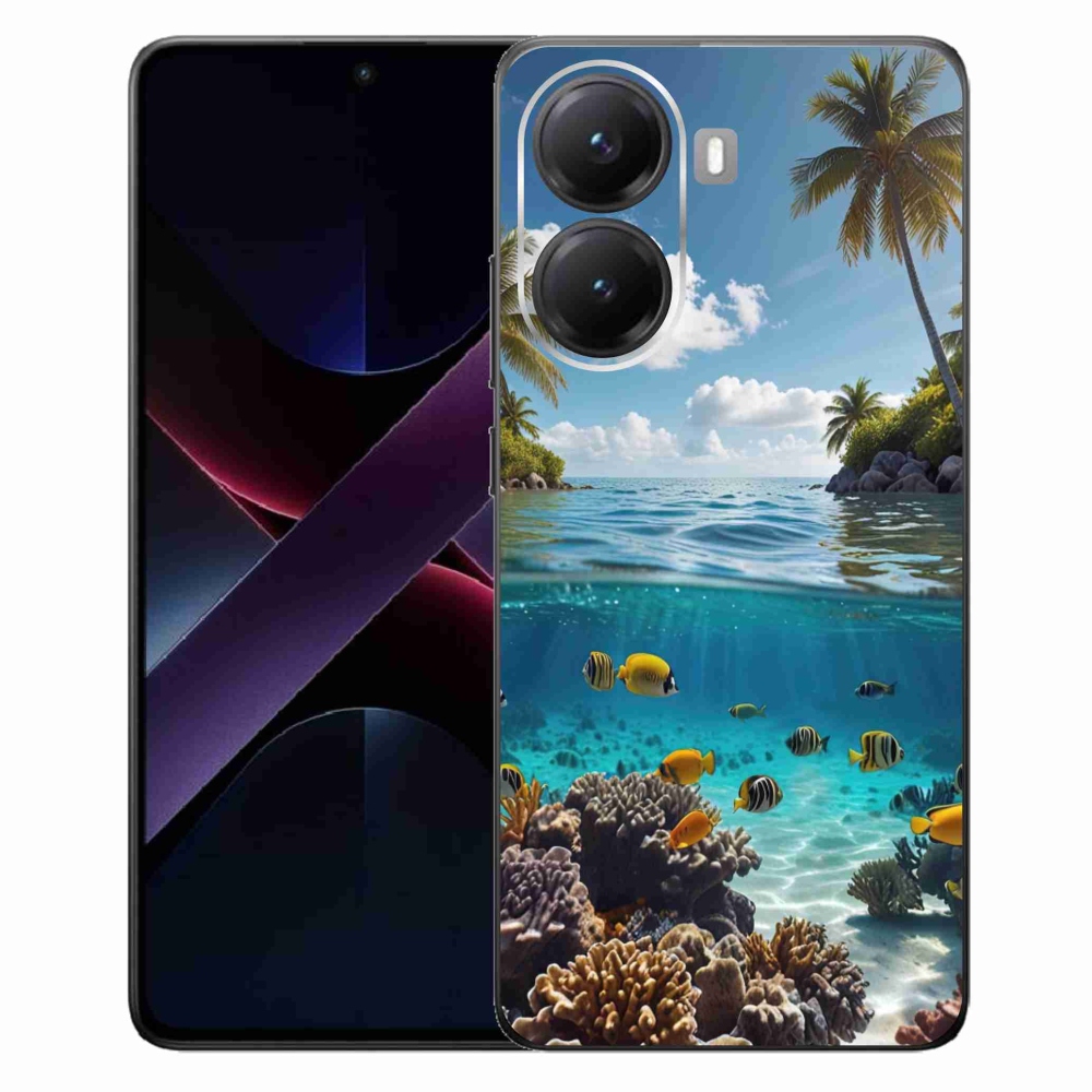 Gelový kryt mmCase na Xiaomi Poco X7 Pro 5G - mořský svět 4