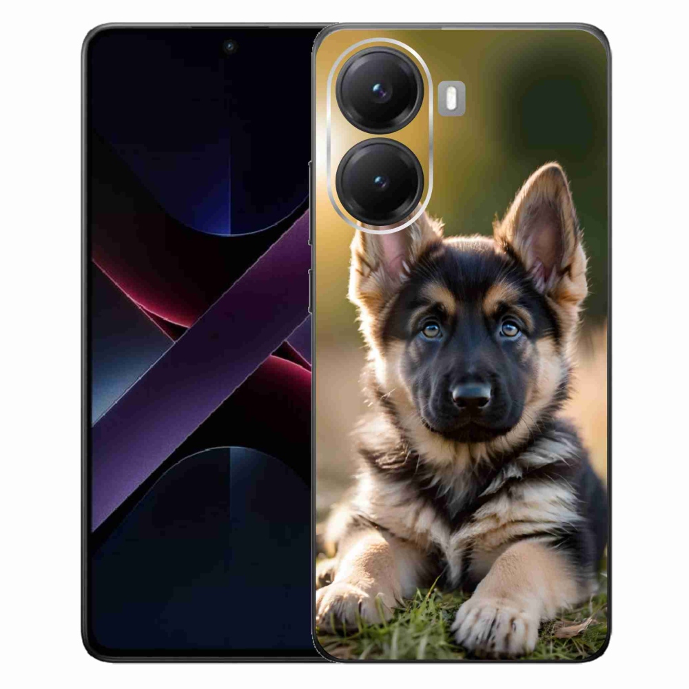 Gelový kryt mmCase na Xiaomi Poco X7 Pro 5G - německý ovčák v přírodě