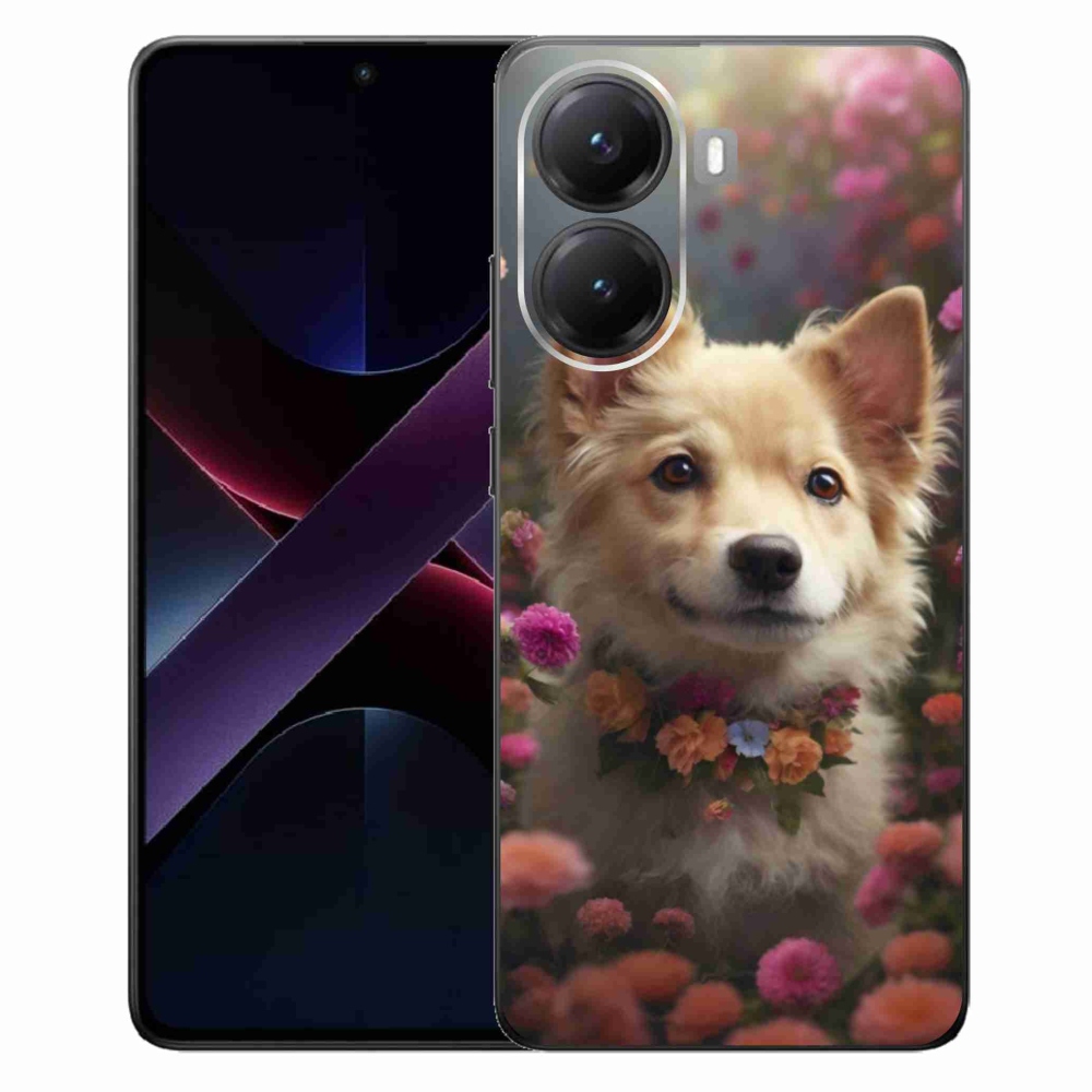 Gelový kryt mmCase na Xiaomi Poco X7 Pro 5G - německý špic