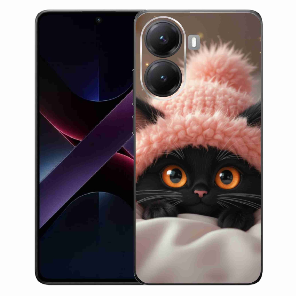 Gelový kryt mmCase na Xiaomi Poco X7 Pro 5G - roztomilé kotě 7
