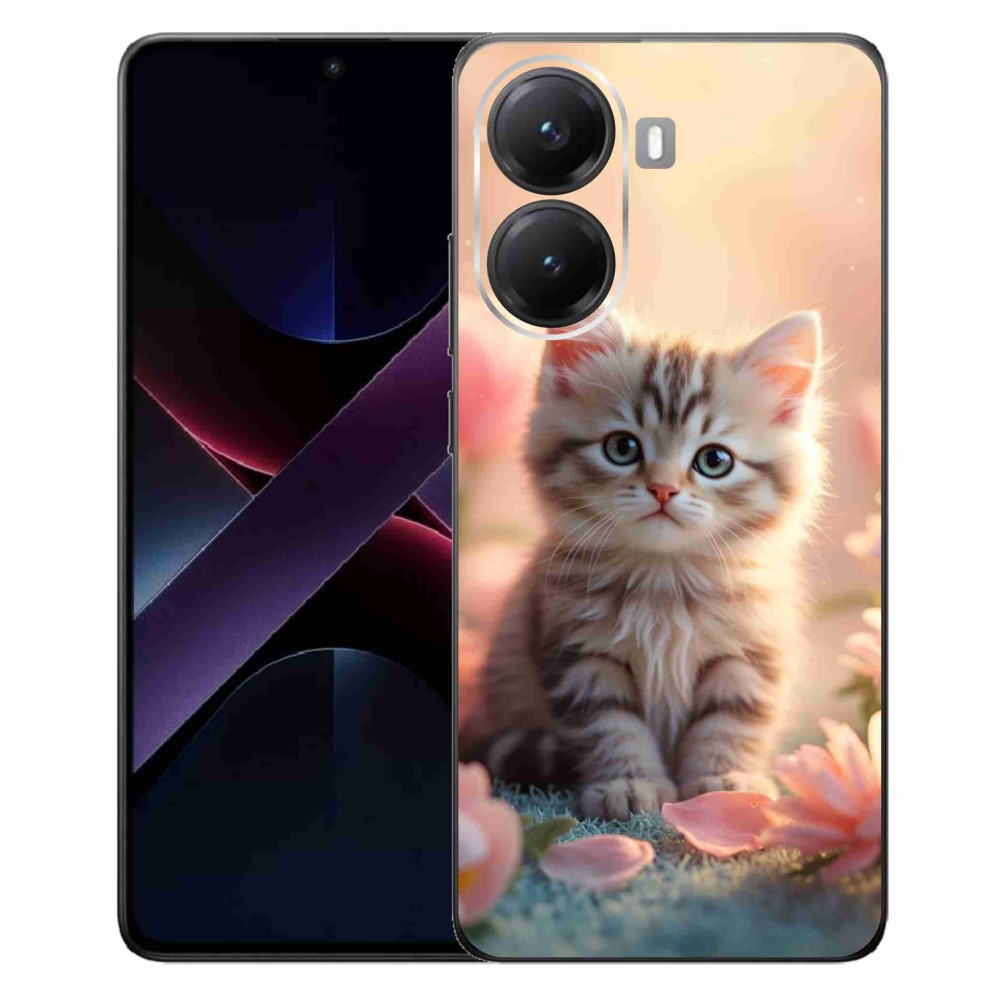 Gelový kryt mmCase na Xiaomi Poco X7 Pro 5G - roztomilé kotě 8