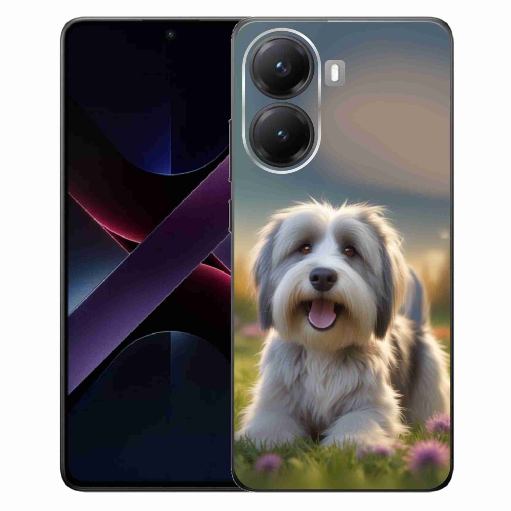 Gelový kryt mmCase na Xiaomi Poco X7 Pro 5G - roztomilý havanský psík