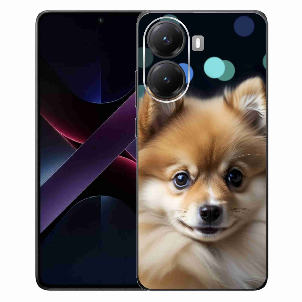 Gelový kryt mmCase na Xiaomi Poco X7 Pro 5G - roztomilý pomeranian