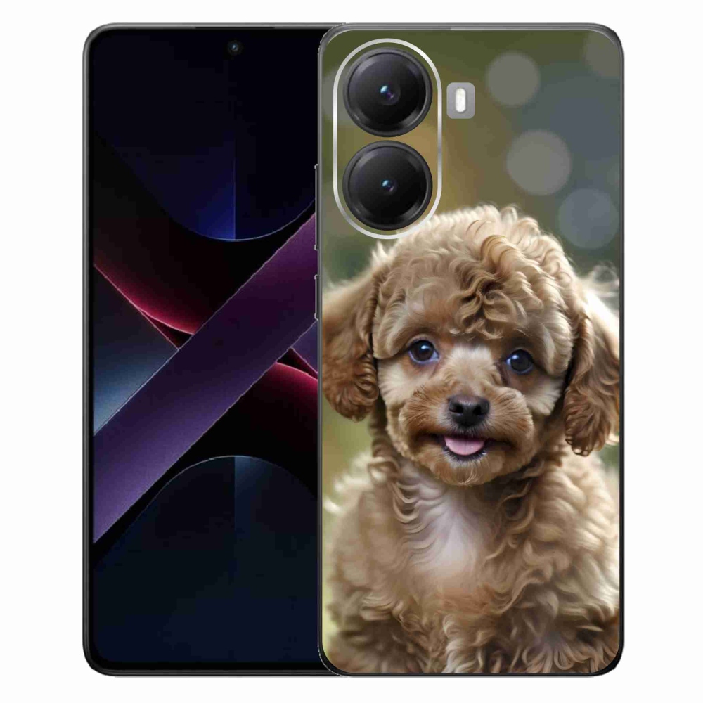 Gelový kryt mmCase na Xiaomi Poco X7 Pro 5G - roztomilý pudl