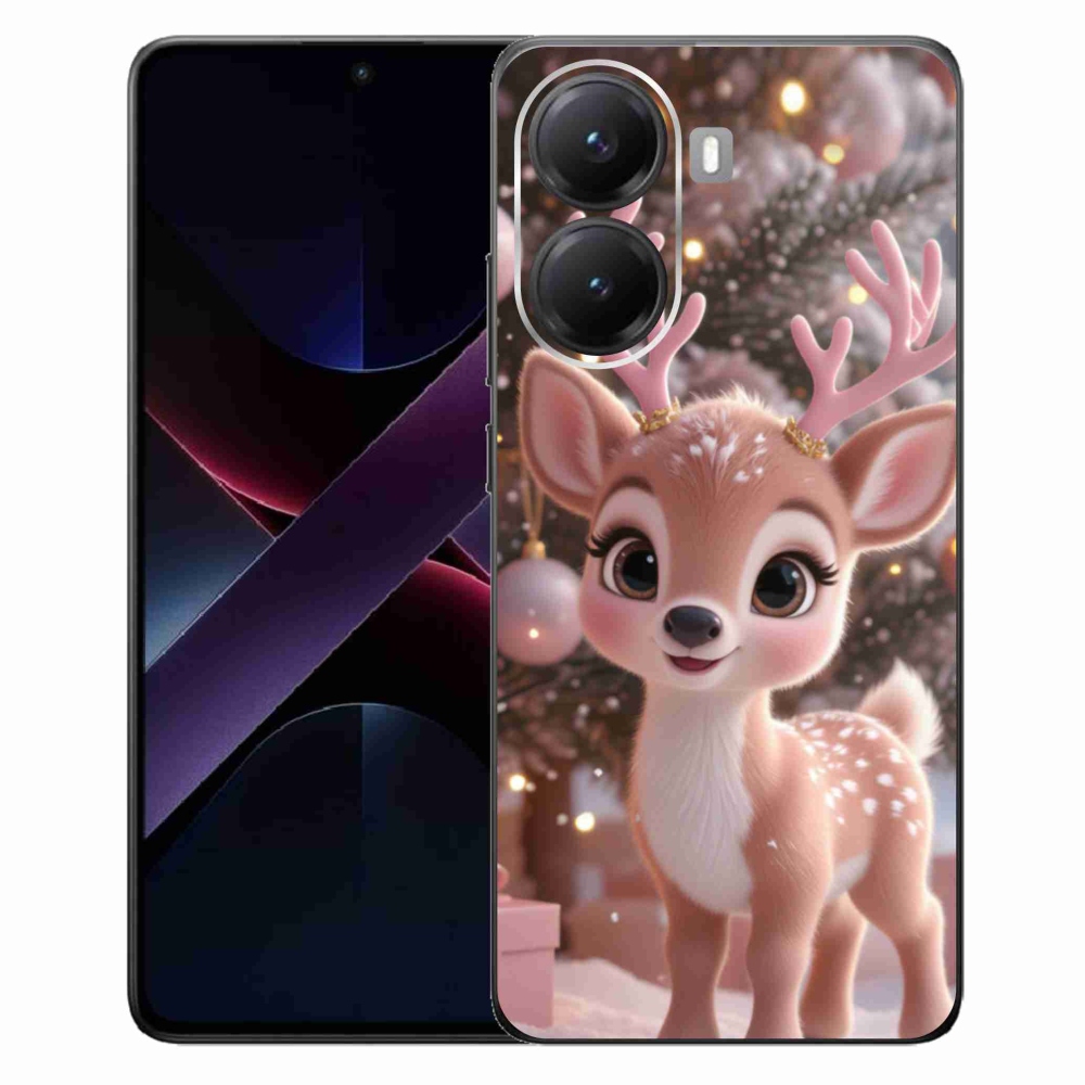 Gelový kryt mmCase na Xiaomi Poco X7 Pro 5G - roztomilý sob