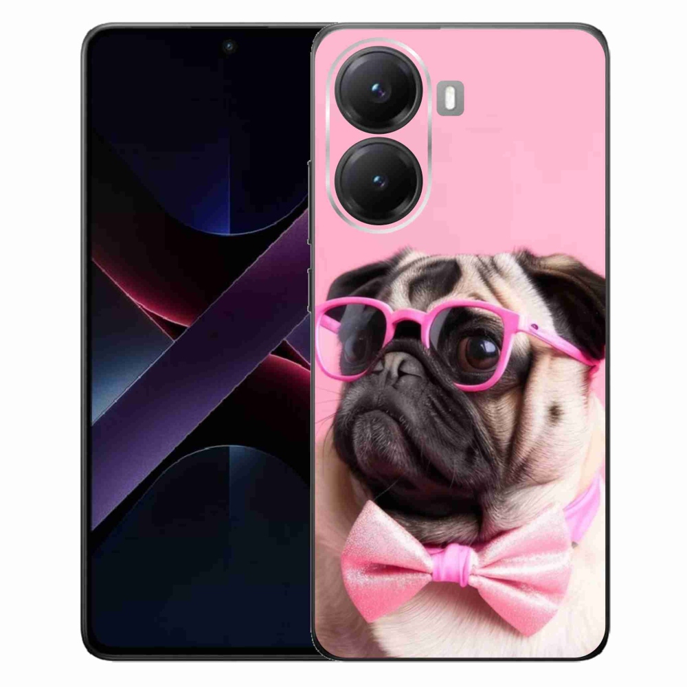 Gelový kryt mmCase na Xiaomi Poco X7 Pro 5G - stylový mops