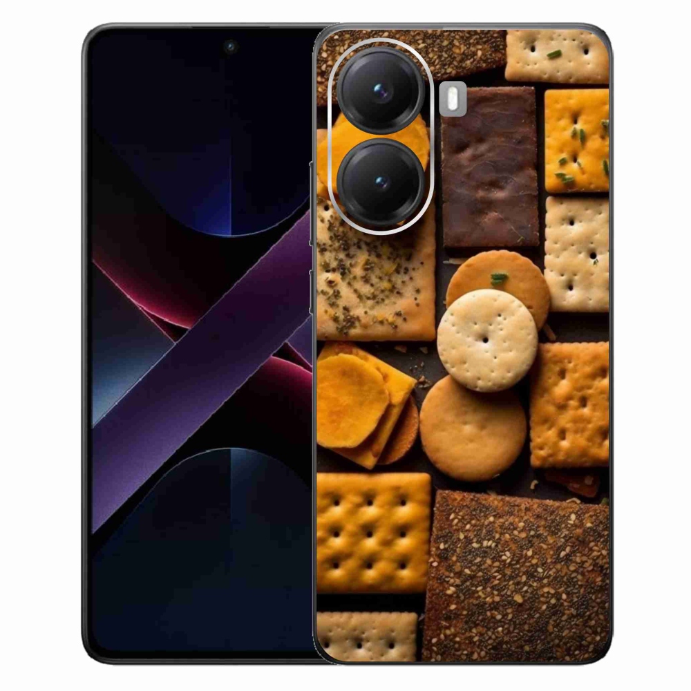 Gelový kryt mmCase na Xiaomi Poco X7 Pro 5G - sušenky