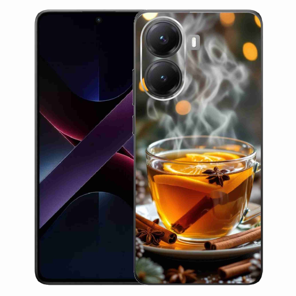 Gelový kryt mmCase na Xiaomi Poco X7 Pro 5G - vánoční punč