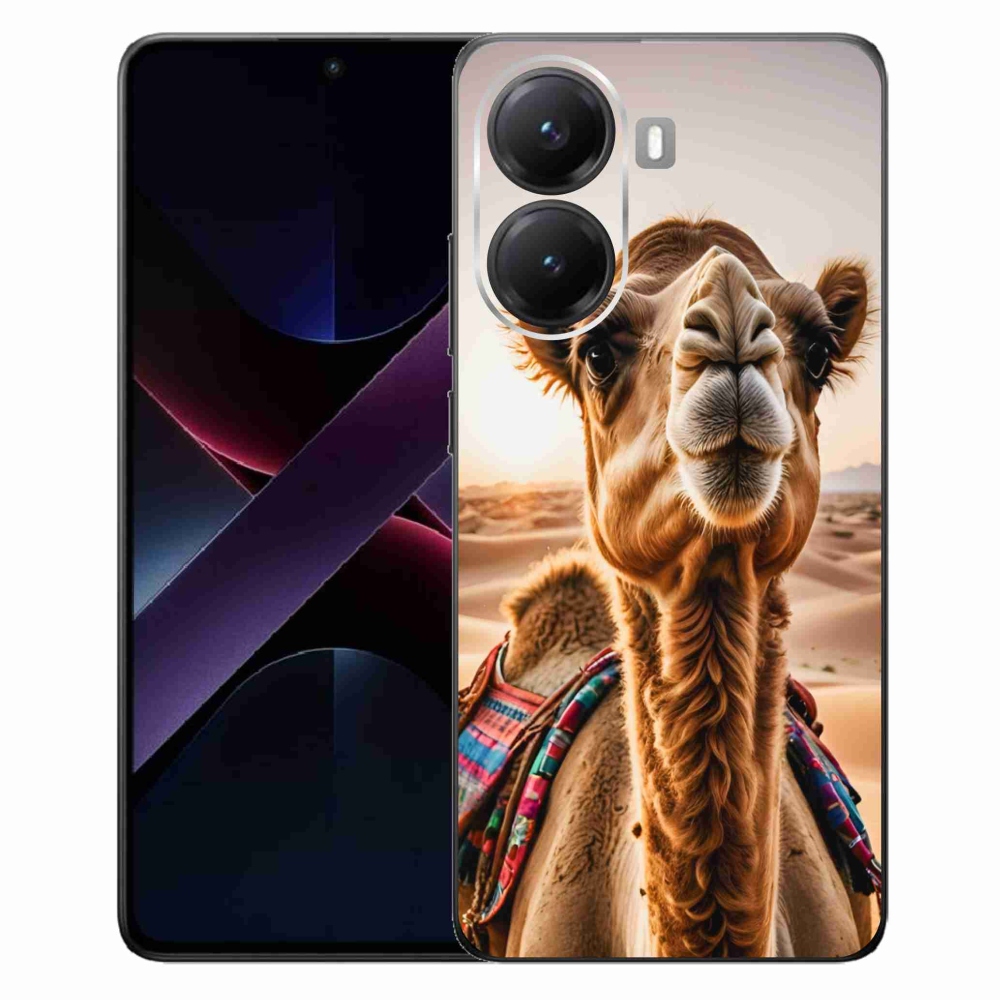 Gelový kryt mmCase na Xiaomi Poco X7 Pro 5G - velbloud