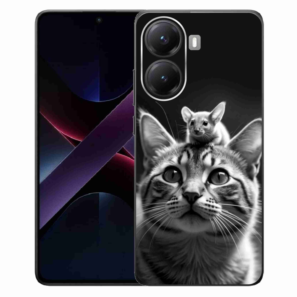 Gelový kryt mmCase na Xiaomi Poco X7 Pro 5G - zvířecí přátelství 2