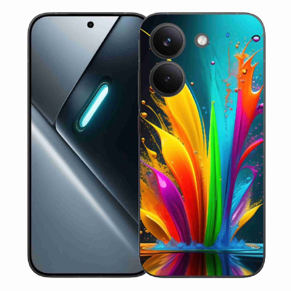 Gelový kryt mmCase na Xiaomi Poco X8 Pro - abstraktní motiv 1