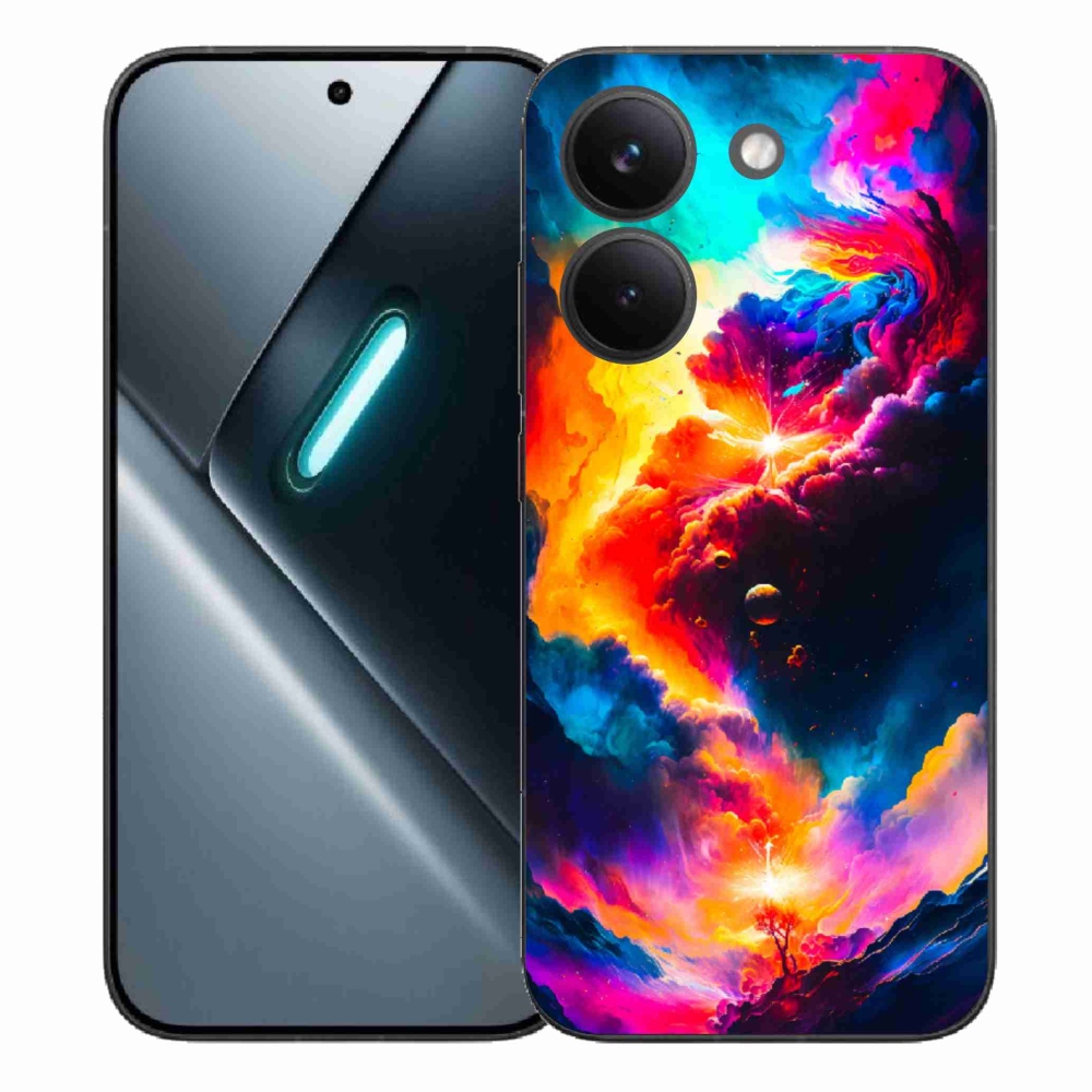 Gelový kryt mmCase na Xiaomi Poco X8 Pro - abstraktní motiv