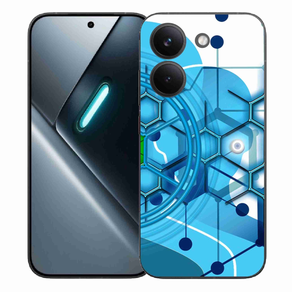 Gelový kryt mmCase na Xiaomi Poco X8 Pro - abstraktní vzor 2