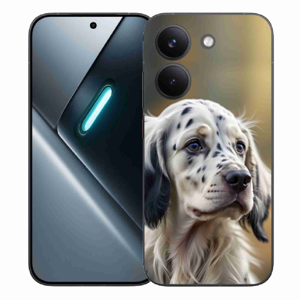 Gelový kryt mmCase na Xiaomi Poco X8 Pro - anglický setr