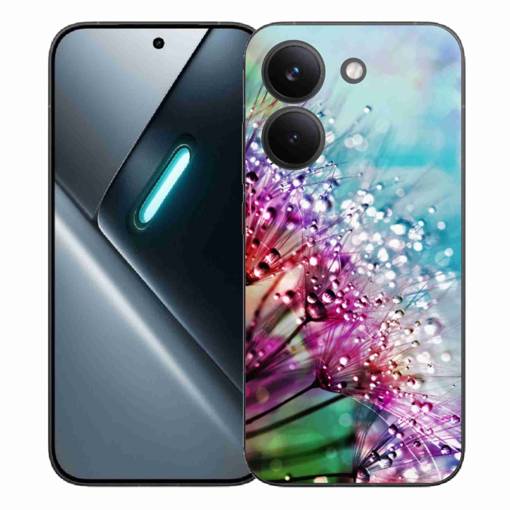 Gelový kryt mmCase na Xiaomi Poco X8 Pro - barevné květy