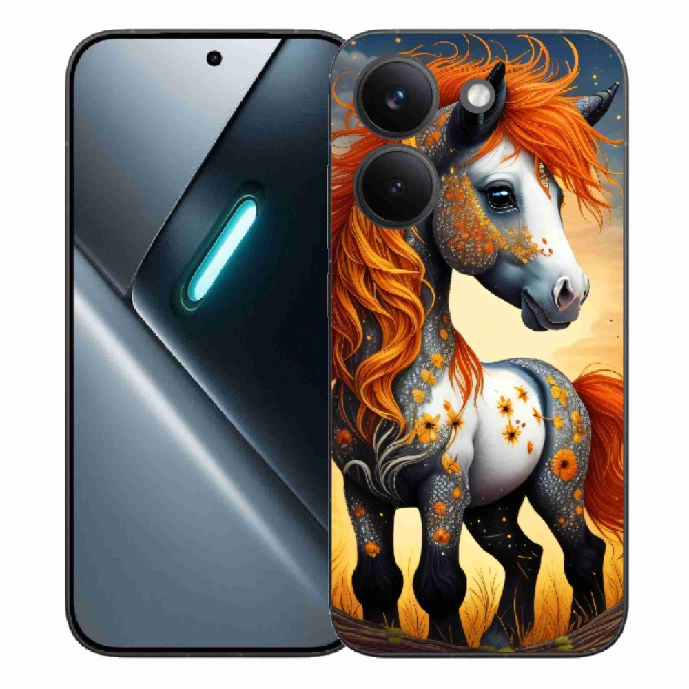 Gelový kryt mmCase na Xiaomi Poco X8 Pro - barevný poník