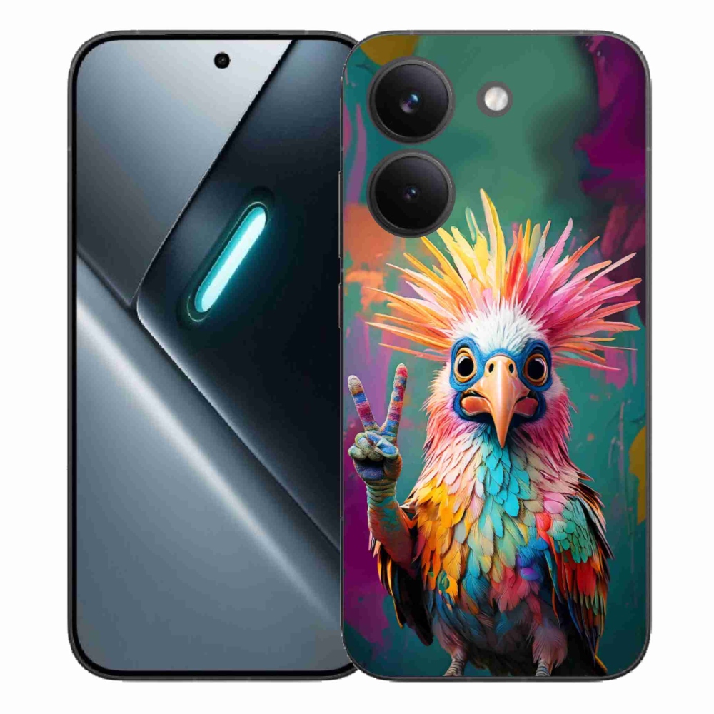 Gelový kryt mmCase na Xiaomi Poco X8 Pro - barevný rebel
