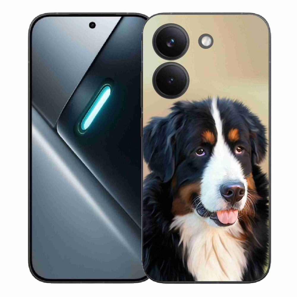 Gelový kryt mmCase na Xiaomi Poco X8 Pro - bernský salašnický pes