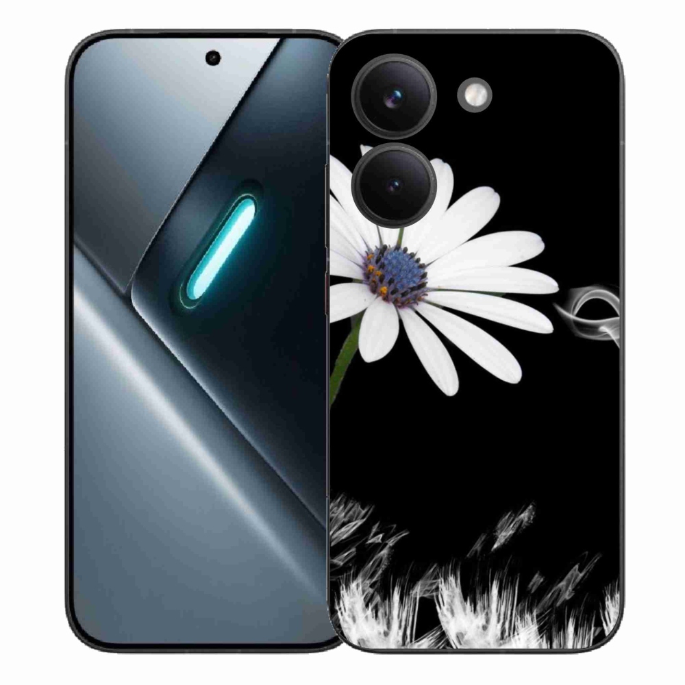 Gelový kryt mmCase na Xiaomi Poco X8 Pro - bílá květina