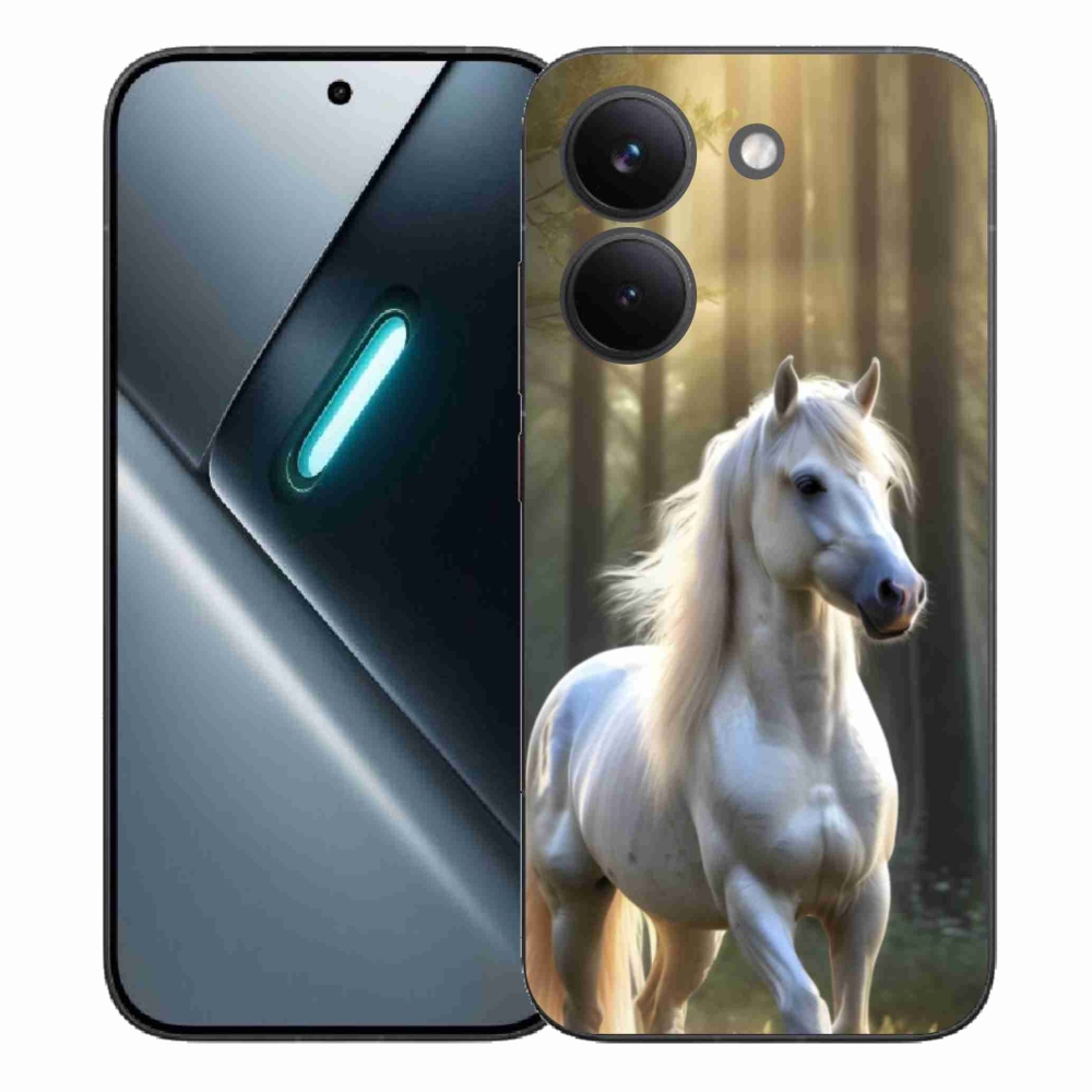 Gelový kryt mmCase na Xiaomi Poco X8 Pro - bílý kůň 3