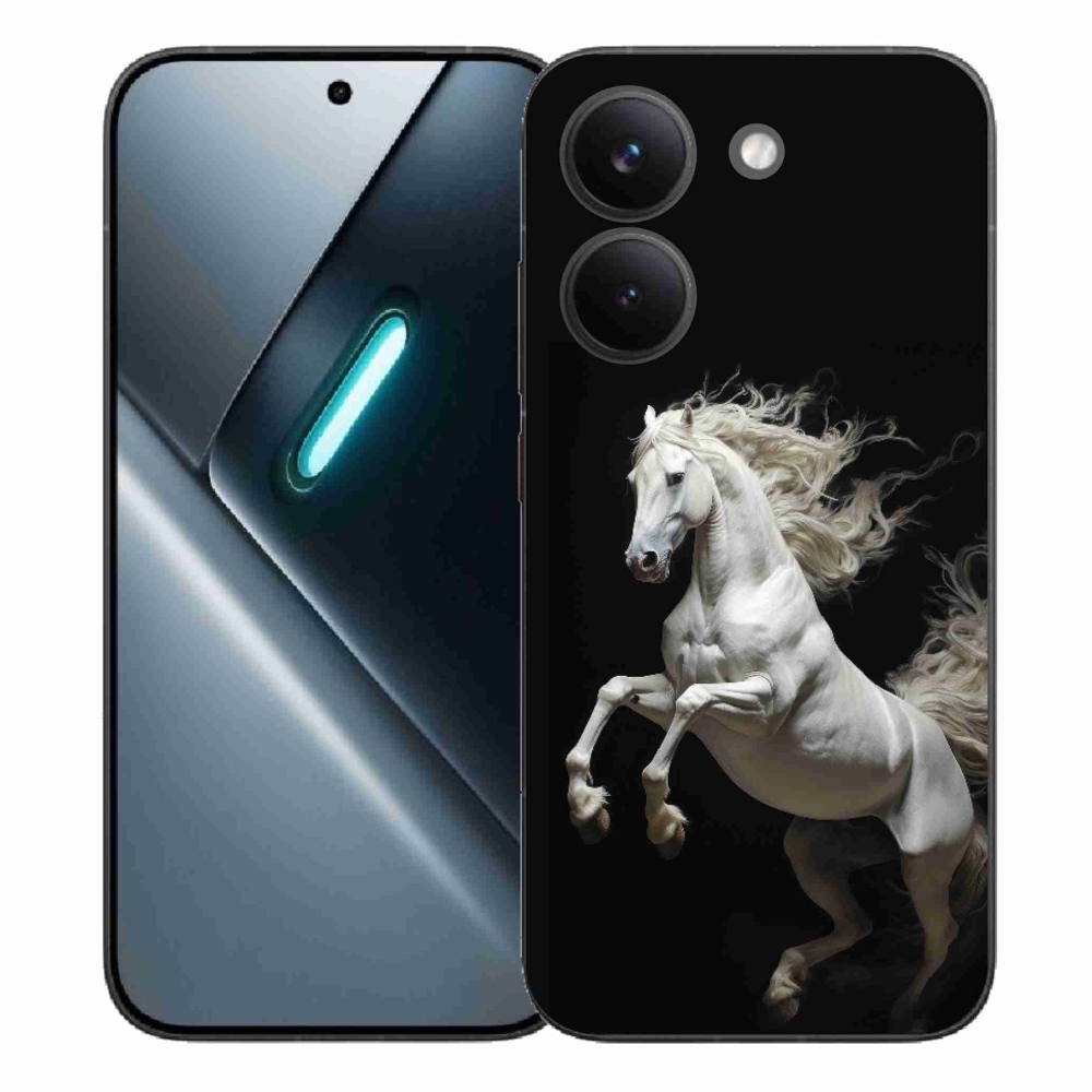 Gelový kryt mmCase na Xiaomi Poco X8 Pro - bílý kůň 4