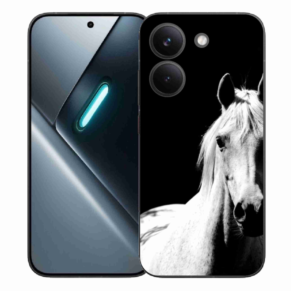 Gelový kryt mmCase na Xiaomi Poco X8 Pro - bílý kůň 5