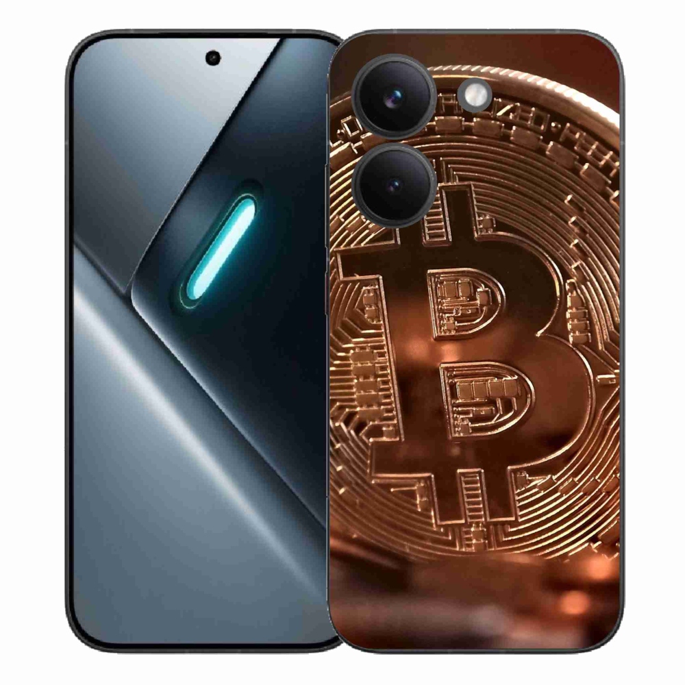 Gelový kryt mmCase na Xiaomi Poco X8 Pro - bitcoin