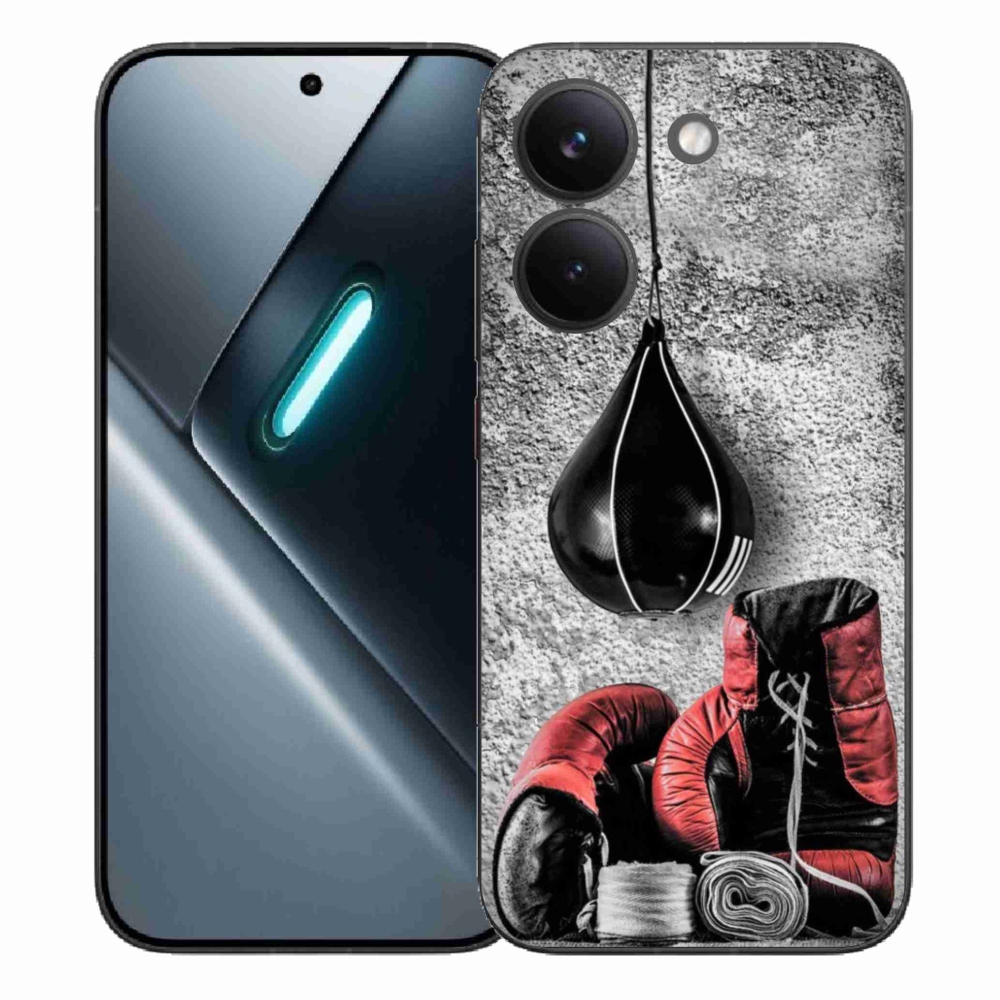 Gelový kryt mmCase na Xiaomi Poco X8 Pro - boxovací pytel a rukavice