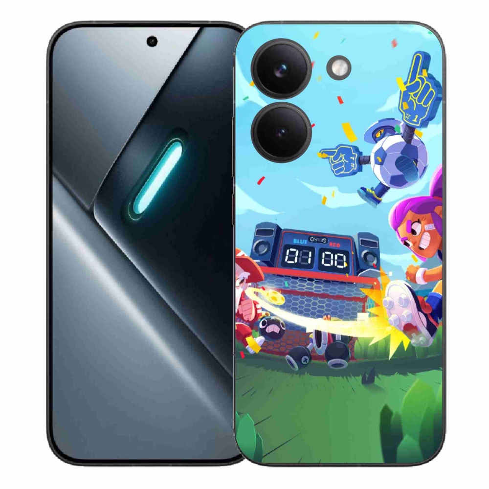 Gelový kryt mmCase na Xiaomi Poco X8 Pro - brawl stars 1