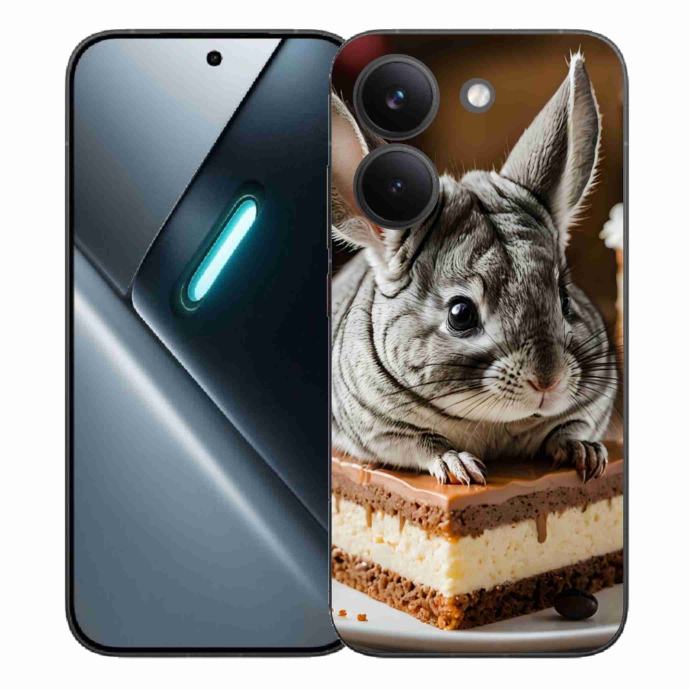 Gelový kryt mmCase na Xiaomi Poco X8 Pro - činčila