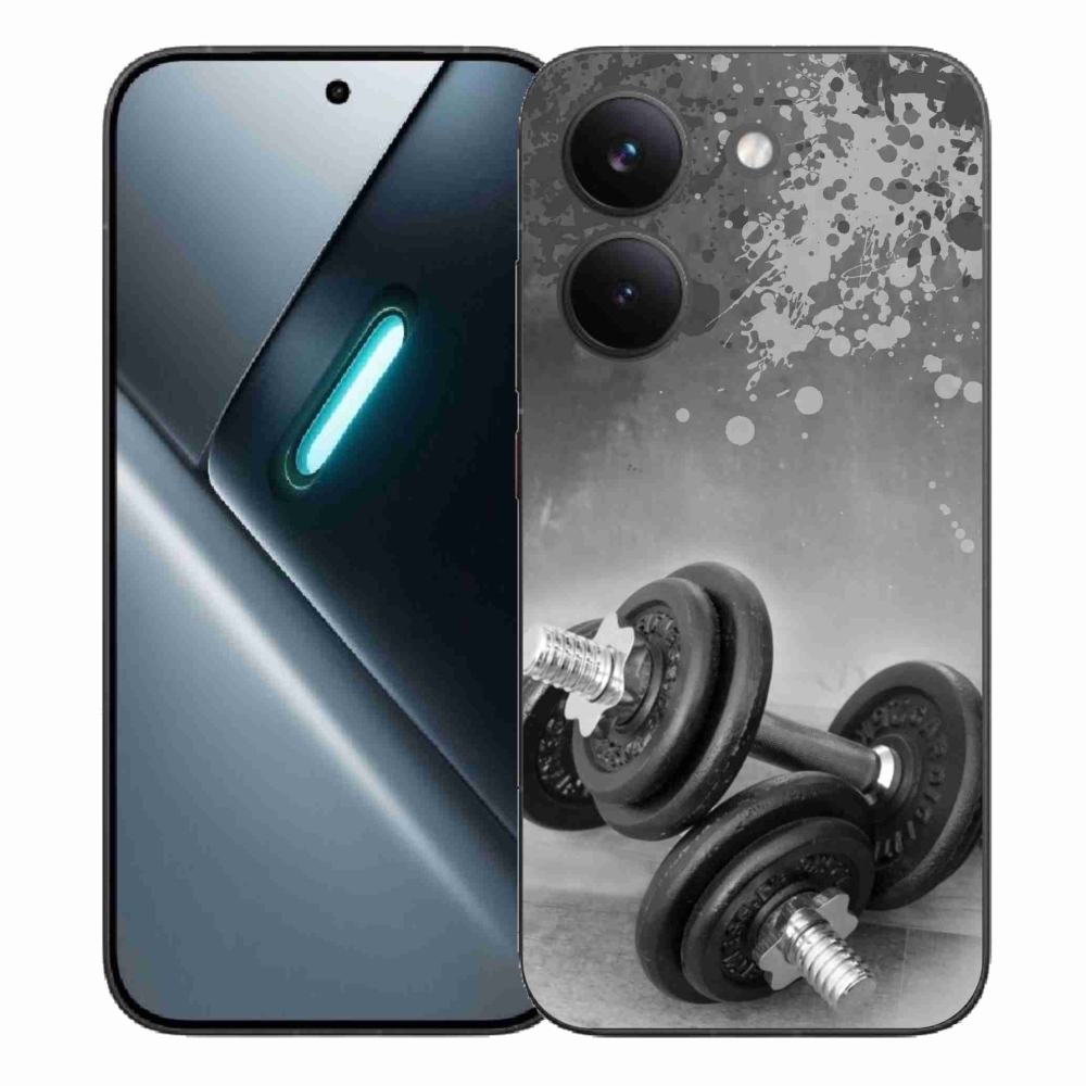 Gelový kryt mmCase na Xiaomi Poco X8 Pro - činky 1