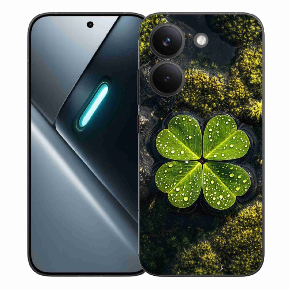 Gelový kryt mmCase na Xiaomi Poco X8 Pro - čtyřlístek