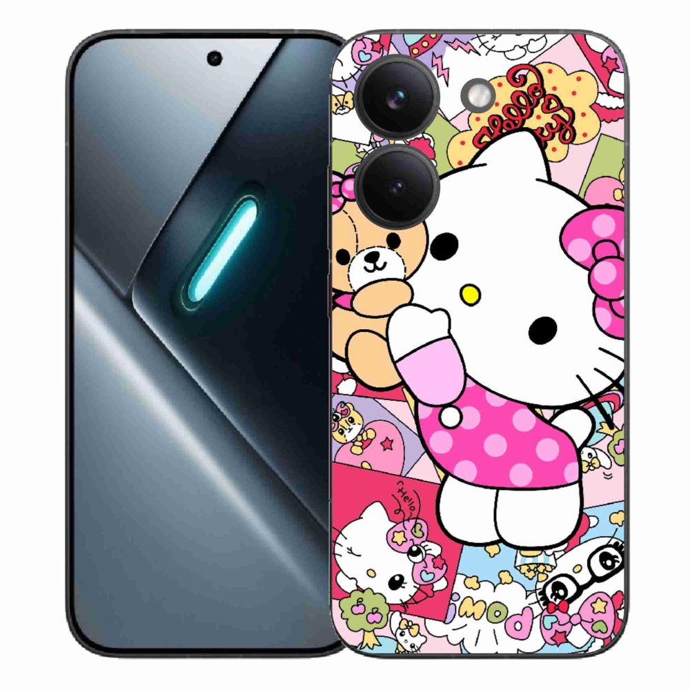 Gelový kryt mmCase na Xiaomi Poco X8 Pro - cute kitty