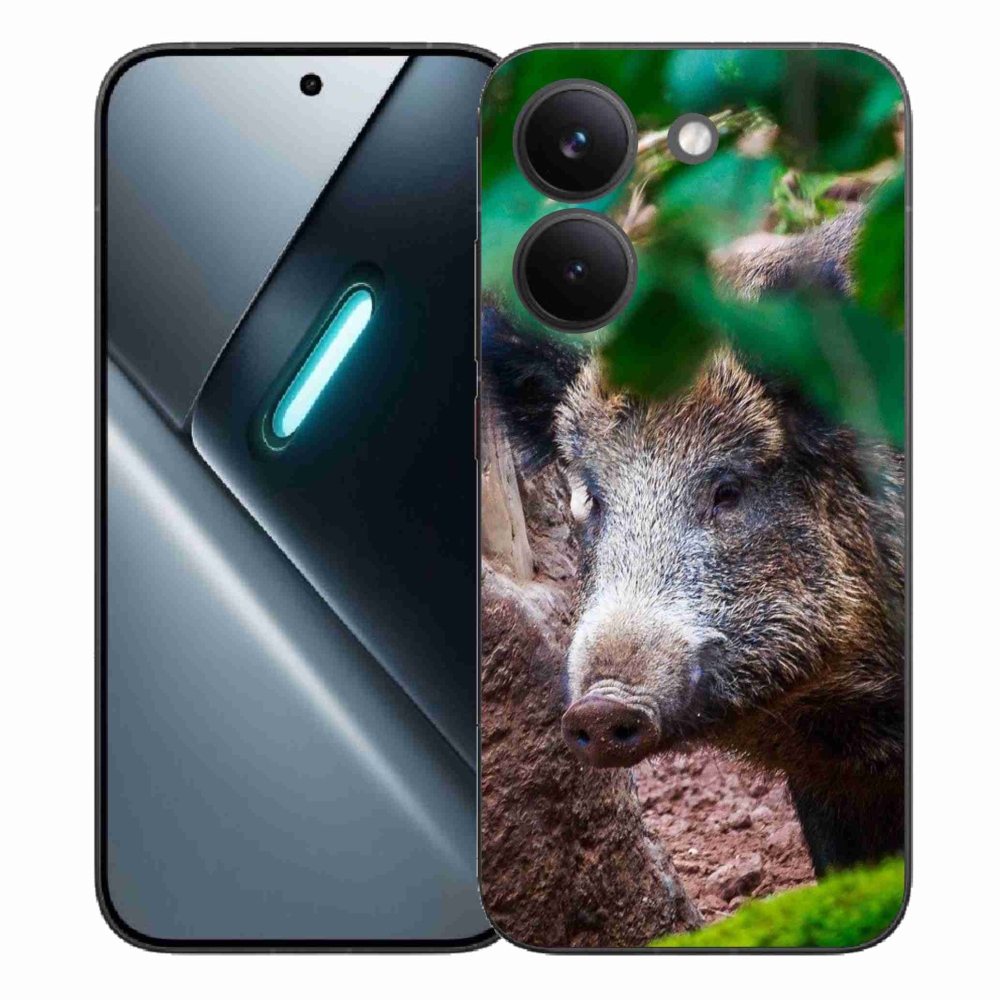 Gelový kryt mmCase na Xiaomi Poco X8 Pro - divoké prase