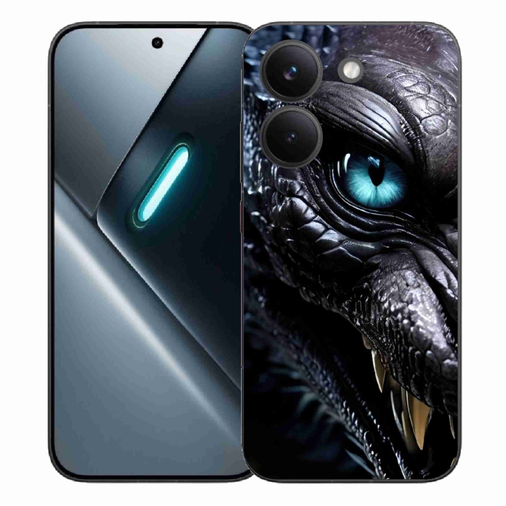 Gelový kryt mmCase na Xiaomi Poco X8 Pro - dračí pohled