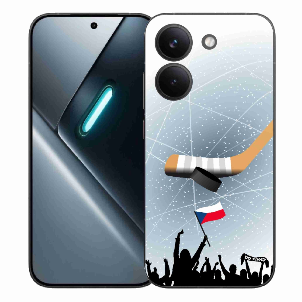 Gelový kryt mmCase na Xiaomi Poco X8 Pro - fanoušci hokeje