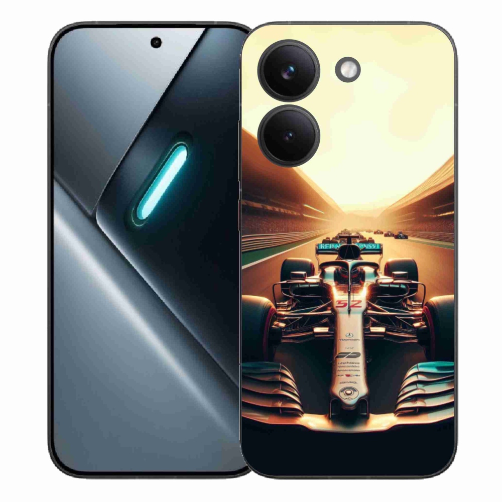 Gelový kryt mmCase na Xiaomi Poco X8 Pro - formule 1