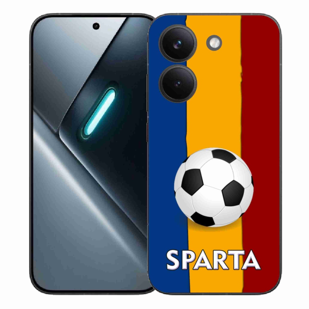 Gelový kryt mmCase na Xiaomi Poco X8 Pro - fotbal 1