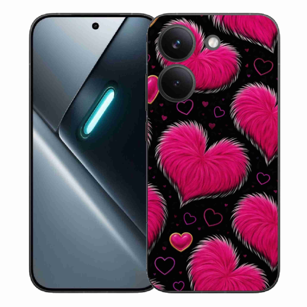 Gelový kryt mmCase na Xiaomi Poco X8 Pro - hebká srdce